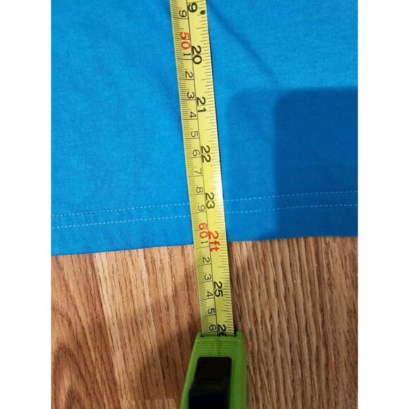 Adidas Snap Crackle Pop Rice Krispies T-Shirt Size Large Blue Made In Canada - Picture 7 of 7